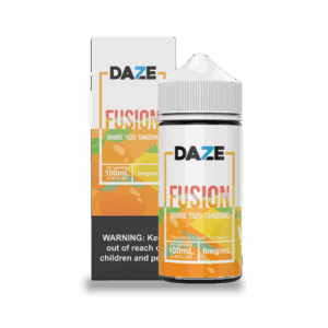 7 Daze Fusion Orange Yuzu Tangerine 100ml Vape Juice