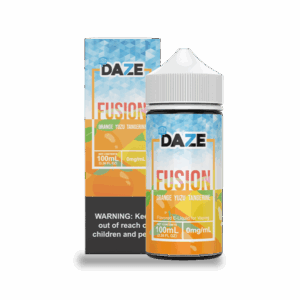 7 Daze Fusion Orange Yuzu Tangerine ICED 100ml Vape Juice