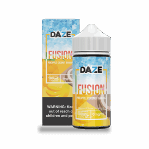7 Daze Fusion Pineapple Coconut Banana ICED 100ml Vape Juice