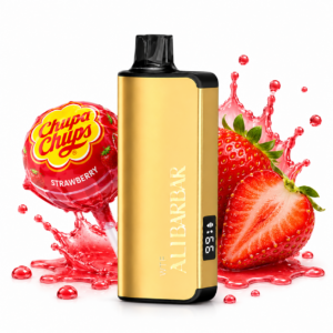 ALIBARBAR INGOT chupa chups STRAWBERRY 9000 Puffs – AusVape Direct