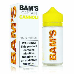 Bam’s Captain Cannoli 100ml Vape Juice