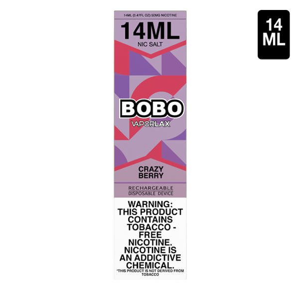 Crazy Berry BOBO Vape - Image 2