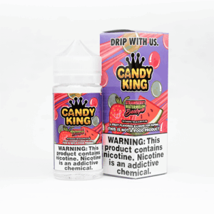 Candy King Strawberry Watermelon Bubblegum Vape Juice  100ml