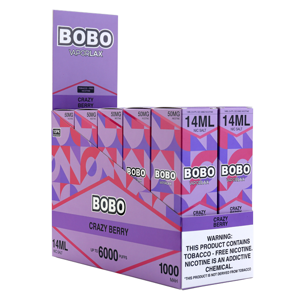 Crazy Berry BOBO Vape - Image 3
