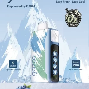Gazoo – Blueberry Ice – 20,000