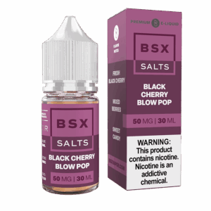 Glas BSX Black Cherry Blow Pop Nic Salt Vape Juice 30ml
