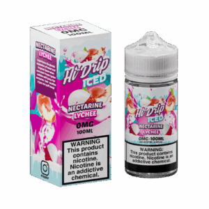 Hi-Drip Iced Nectarine Lychee 100ml Vape Juice