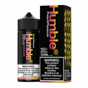 Peach Pleasure 120ml TF Vape Juice – Humble Juice Co.