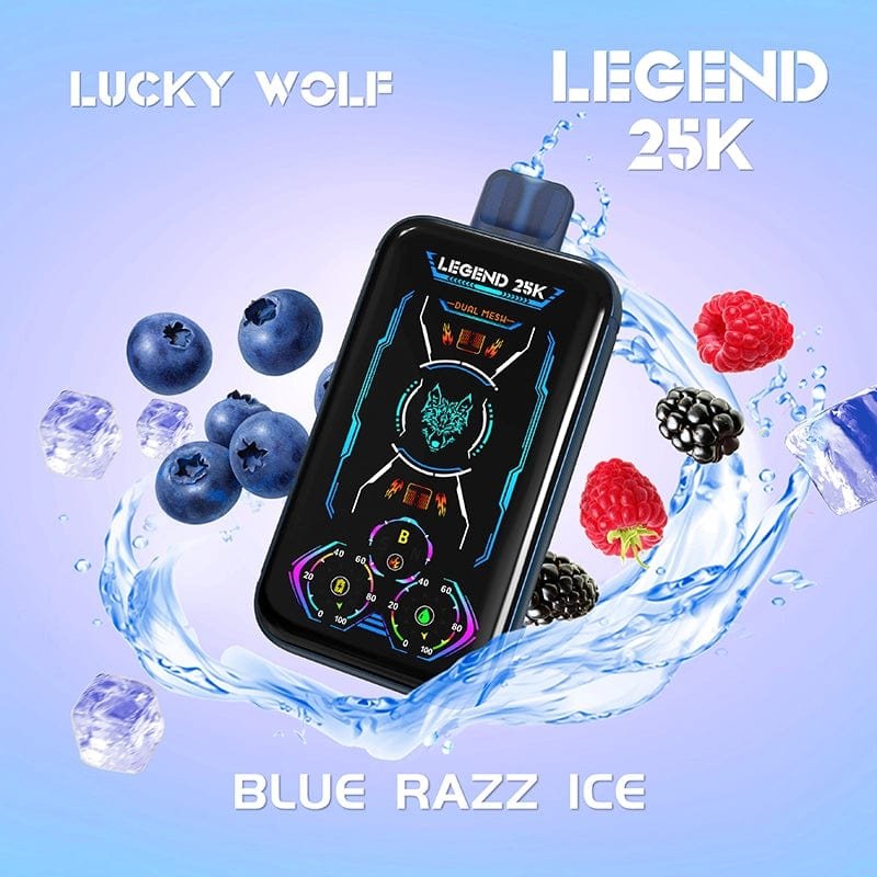SnowWolf Lucky Wolf Legend 25K Disposable Vape (5%, 25000 Puffs) - Image 5