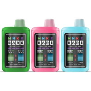 MNKE Bars XL 25K Disposable Vape  (0% & 5%, 25000 Puffs)