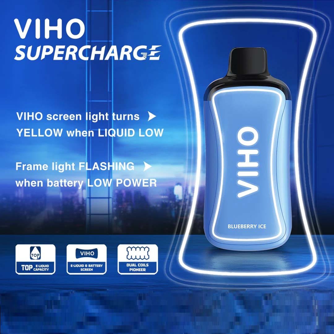 VIHO Supercharge 20000 Disposable Vape (5%, 20000 Puffs) - Image 4