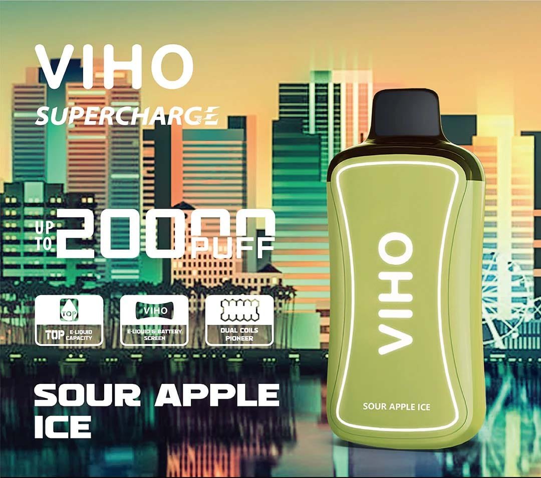 VIHO Supercharge 20000 Disposable Vape (5%, 20000 Puffs) - Image 9